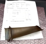 Solar Turbines Titan Generator Blade 206349-1 (stage 3) W/papers *refurb. Fixed Price $999.99.