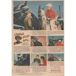 1945 Print Ad Curtiss Wright Aviation Power Wwii Airplanes Engines Propellers. Fixed Price $18.88.