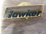 Rare Collectors Raytheon Hawker Pin Badge. Fixed Price $9.94.