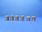 Lycoming Propeller Flange Bushings P/n 72060, 72061, 72062 Lot Of (0226-111). Fixed Price $255.50.