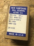 Bearing New Hampshire Ball Astro Division. Fixed Price $49.95.