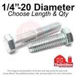 1/4"-20 Grade 5 Hex Cap Screws Coarse Thread Uss Bolts (pick Length & Qty). Fixed Price $802.96.