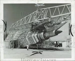 1967 Press Photo Jet Engine General Electric Crosswind Testing Facility Ohio. Fixed Price $24.99.