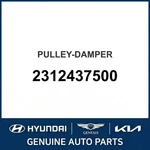 2000-2006 Kia Optima Pulley-damper Oem New 2312437500. Fixed Price $125.11.