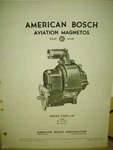 American Bosch Magneto SF14LU-7 And SF14LC-7 Parts Booklet. Fixed Price $105.27.