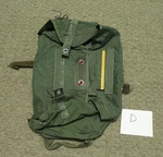 United States Military Surplus Reserve Parachute Bag Container Chest Pack (d). Fixed Price $49.99.