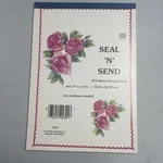 Pratt & Austin Send Foldover Set 11 24 Gold Seals Pink Roses. Fixed Price $8.91.