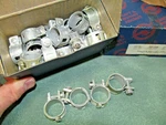 25 Nos Wwii Pratt & Whitney Aircraft Hose Clamps By Ideal Pn 22117 -high Quality. Fixed Price $20.46.