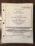1960-1973 Pratt Whitney Twin Wasp R-1830-90C/90D/92/92A Overhaul Manual. Fixed Price $140.22.