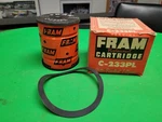 New! (old Stock) Fram Replacement Cartridge C-233PL. Fixed Price $15.99.