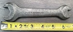 Rare 6.5" Pratt & Whitney Co Aircraft 1604 Double Head Open Wrench 7/8 3/8 Tool. Fixed Price $39.76.