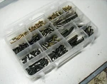 (350) 10-32 Threaded Titanium & Steel Hi Lok Pins. Fixed Price $75.00.