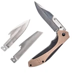 Remington Rxb Liner Folding Knife 3.5" 440 Steel Blade Tan/black Nylon Handle. Fixed Price $51.99.