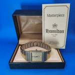 New Vintage 1992 Hamilton Masterpiece Chronometer Xc Swiss Mens Quartz Watch Nos. Fixed Price $409.99.