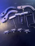Aircraft Engine Baffle Brackets. Fixed Price $50.00.