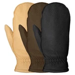 Snowfall Women Leather Mittens With Fleece Finger Liners By Pratt And Hart. Fixed Price $58.61.