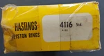Hastings Piston Ring Set 4116 Std Fits Continental 24B 6CYL Gas Engine 3-3/16". Fixed Price $50.00.
