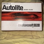 10PC Nos 1966 Ford Autolite ARF-42 Resistor Spark Plugs Vintage Made Usa. Fixed Price $13.00.