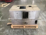 Grumman Garrett Airesearch Gtc Stainless Steel Enclosure Gas Turbine Engine Apu. Fixed Price $1000.00.