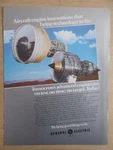 3/1984 Pub General Electric Aircraft Engine Snecma CF6-80C CFM56-3 Original Ad. Fixed Price $11.62.