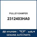 2017-2023 Hyundai Elantra Pulley-damper Oem New 2312403HA0. Fixed Price $121.48.