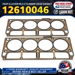 Superior Seal Pair Cylinder Head Gaskets Set Mls For 6.0 6.2 Chevrolet Gmc Oem. Fixed Price $75.99.