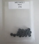 MS21042L3 Jet Nut 10-32 Self-locking Black Oxide Steel Lot Of 16. Fixed Price $5.99.