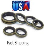4PCS M14-M22 Standard Bonded Self Centering Sealing Washer Hydraulic Oil. Fixed Price $5.75.