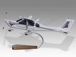 Jabiru Solid Kiln Dried Mahogany Wood Handmade Desktop Airplane Model. Fixed Price $223.00.