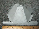 Used Lycoming Baffle P/n 2255044-5 Cracked And Needs Repair As Seen. Fixed Price $30.00.