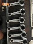 Continental Connecting Rods Pn# 530186 W/8130-3. Fixed Price $1400.00.