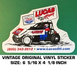Lucas Oil Racing - Vintage Original Vinyl Decal Sticker Products. Fixed Price $8.00.
