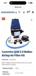 Walker Air Sep Cce Cummins Marine Qsb 5.9 Complete Filter Setup. Fixed Price $450.00.