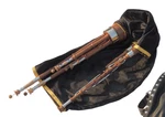 Northumbrian Smallpipes Quiet Bellows-blown Bagpipes With Practice Reeds. Fixed Price $435.00.