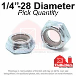 1/4"-28 Grade Nylon Insert Hex Jam Lock Nuts Zinc Fine Nylok (pick Quantity). Fixed Price $58.91.