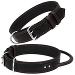 Leather With Handle - Heavy Duty Collars For Large Xl Dogs. Fixed Price $54.97.