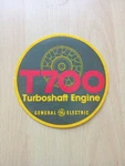 Nice Vintage General Electric T700 Turboshaft Engine Sticker Decal Gulf War. Fixed Price $7.41.