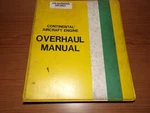 GTS10-520 Engine Overhaul Manual 1972 Continental X-30045A. Fixed Price $275.00.