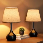 17'' Table Lamps Set Of 2 Touch 3-WAY Dimmable For Living Bedroom Bedside. Fixed Price $53.99.