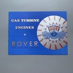 Rover 1S/60 Gas Turbine Engine 1950S Uk Sales Brochure Original. Fixed Price $31.86.