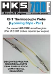 Pair Of Cht Probes - Lycoming Style For Hks 700E Aircraft Engine (condition:new). Fixed Price $140.00.