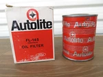 Autolite FL-145 Oil Filter Nos Chrysler Desoto Dodge Imperial #1021. Fixed Price $25.00.