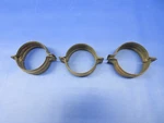 Early Cessna 210 Exhaust Clamp P/n 1250201-8 Lot Of (1224-1324). Fixed Price $105.00.