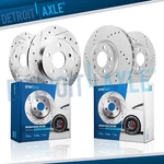 Front Rear Drilled Brake Rotors For 2014 2015 Chevrolet Cruze W/ Diesel Engine. Fixed Price $143.96.