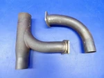 Beech 95-B55 Baron Exhaust Stacks Cylinder #6 & #4 P/n 96-950002-7 (0426-1470). Fixed Price $198.75.