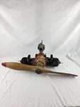 Wwii Mcculloch O-15-3 Drone Engine & Propeller Radioplane OQ-3 Target Navy. Fixed Price $995.00.