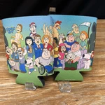 Icup Inc. Family Guy Group Cast Can Cooler Koozie New. Fixed Price $15.99.