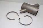 Bellanca Viking 17-30 L/h Exhaust Shroud & Clamps, P/n: 191959-0. Fixed Price $139.00.