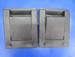 Beech Baron B58P Escutcheon Shoulder Harness 106-530049-4 Black Pair (0320-93). Fixed Price $145.00.