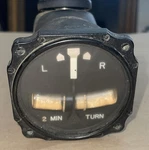 Early Pioneer Bendix 1700 1A C1 Turn & Bank Indicator 2 Min Vtg Aviation. Fixed Price $149.00.